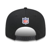 New Era 9Fifty Las Vegas Raiders Training Camp 23' Snapback Hat Black Back