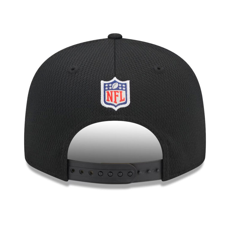 New Era 9Fifty Las Vegas Raiders Training Camp 23' Snapback Hat Black Back New Era 9Fifty Las Vegas Raiders Training Camp 23' Snapback Hat Black Back