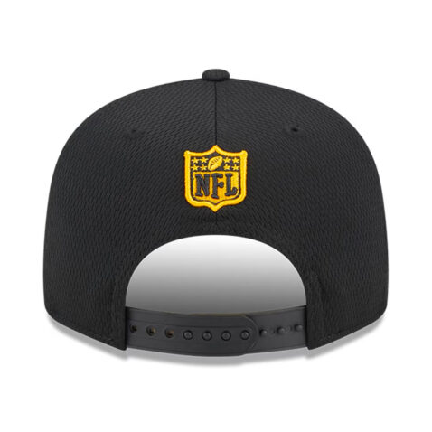 New Era 9Fifty Pittsburgh Steelers Training Camp 23' Snapback Hat Black Back