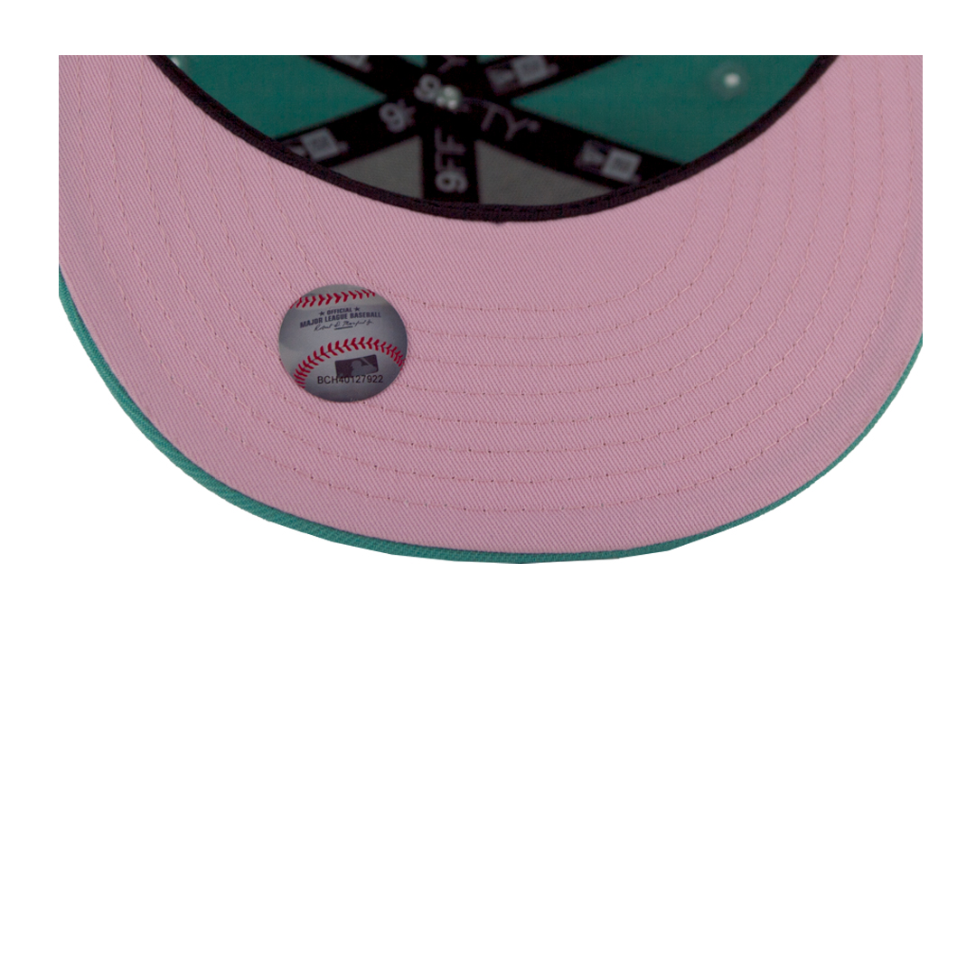 New Era 9FIFTY San Diego City Connect BC Edition Adjustable Snapback Hat Clear Mint Pink Glow