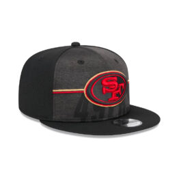 New Era 9Fifty San Francisco 49ers Training Camp 2023 Snapback Hat Black