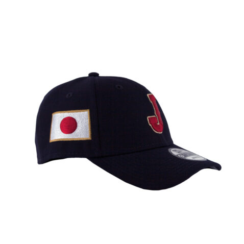 New Era 9Forty Japan World Baseball Classic 2023 Snapback Hat Dark Navy Right Front