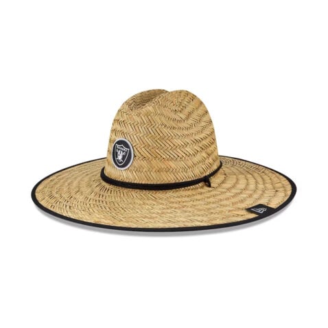 New Era Las Vegas Raiders Training Camp 23' Straw Hat Natural