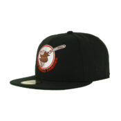 New Era x Billion Creation 59Fifty San Diego Padres Midnight Friar Fitted Hat Black Orange 2