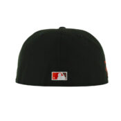 New Era x Billion Creation 59Fifty San Diego Padres Midnight Friar Fitted Hat Black Orange 4