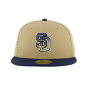 New Era x Billion Creation 59Fifty San Diego Padres Petco Gradient Fitted Hat Vegas Gold Navy Blue 3