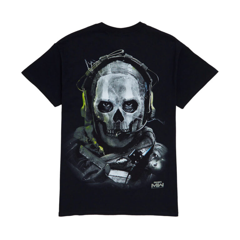 Primitive x Call Of Duty Ghost Short Sleeve T-Shirt Black Back Primitive x Call Of Duty Ghost Short Sleeve T-Shirt Black Back