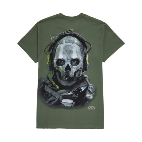 Primitive x Call Of Duty Ghost Short Sleeve T-Shirt Military Green Back