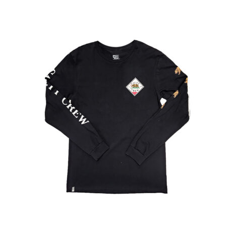 Salty Crew Tippet Cali Long Sleeve T-Shirt Black Front
