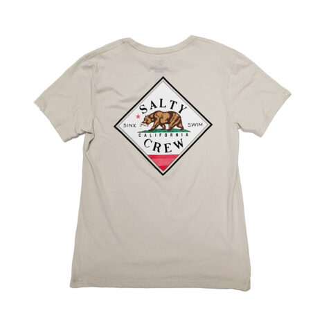 Salty Crew Tippet Cali Premium Short Sleeve T-Shirt Bone Back