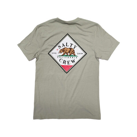 Salty Crew Tippet Cali Premium Short Sleeve T-Shirt Dusty Sage