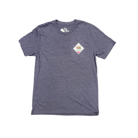 Salty Crew Tippet Cali Premium Short Sleeve t-Shirt Navy Heather Front