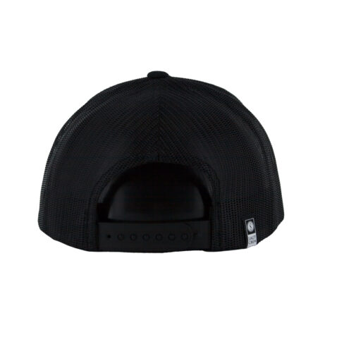 Salty Crew Tippet Cali Retro Snapback Hat Black Back