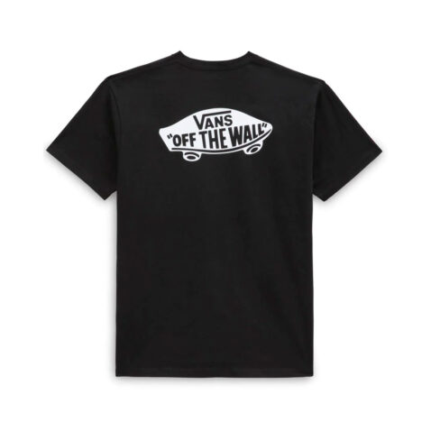 Vans Style 76 Black Short Sleeve T-Shirt Black Back