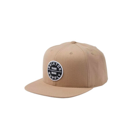 Brixton Oath III Snapback Hat Sand