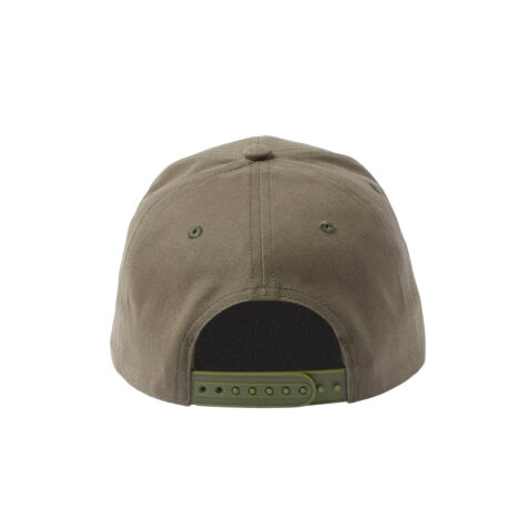 Brixton Palmer Proper x MP Snapback Hat Olive Surplus back