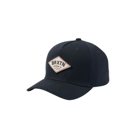 Brixton Tremont C MP Snapback Hat Black