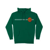 Classic Dot Mens Santa Cruz Hoodie Dark Green