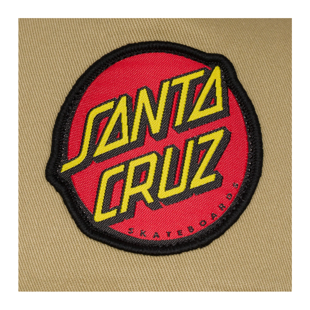 Santa Cruz Classic Snapback Hat Tan Santa Cruz Classic Snapback Hat Tan - Image 2