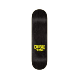 Creature 8.25in Logo Outline Stumps Skateboard Deck Black Lime