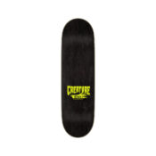 Creature 9.00in Logo Outline Stumps Skateboard Deck Black Green bottom