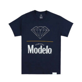 Diamond X Modelo Brilliant Short Sleeve T-Shirt Navy