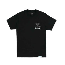 Diamond X Modelo Stacked Short Sleeve T-Shirt Black