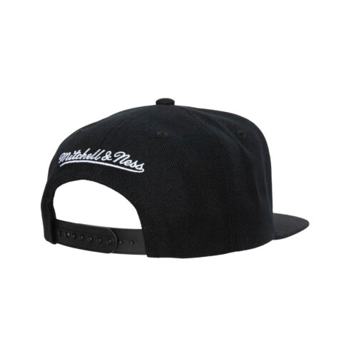 Mitchell & Ness Brooklyn New York Nets Team Ground 2.0 Snapback Hat Black Mitchell & Ness Brooklyn New York Nets Team Ground 2.0 Snapback Hat Black back
