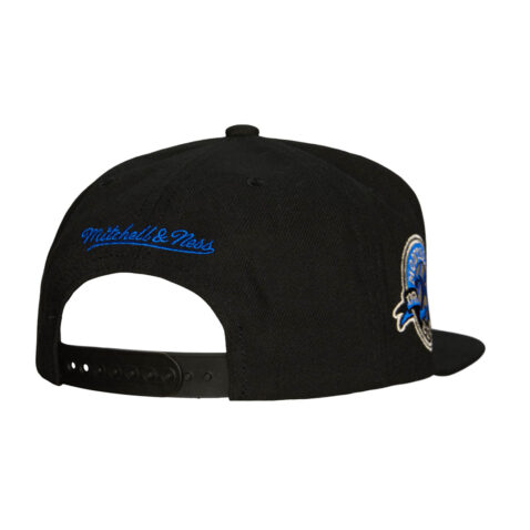 Mitchell & Ness Montreal Expos Team Classic Snapback Hat Black Back