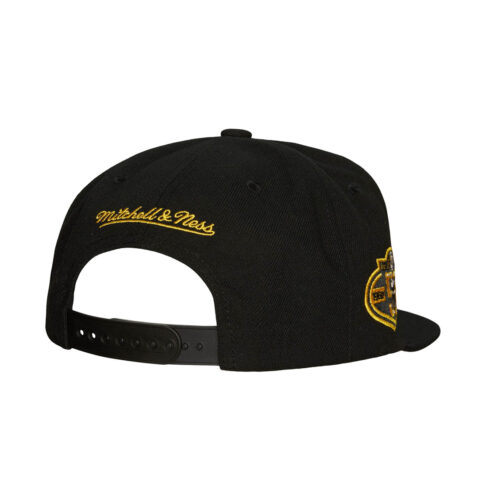 Mitchell & Ness San Deigo Padres Team Classic Snapback Hat Black Back