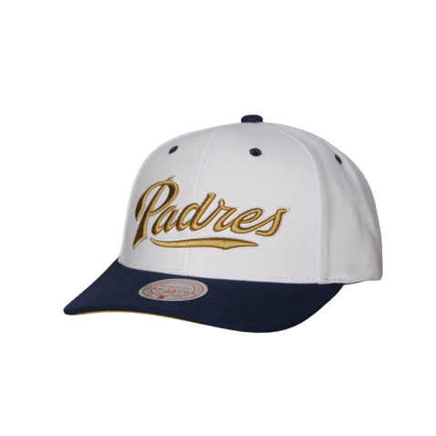 Mitchell & Ness San Diego Padres Evergreen Pro Snapback Hat White