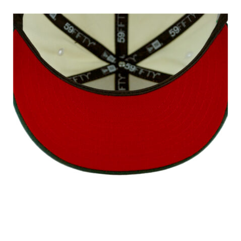 New Era 59Fifty World Baseball Classic Mexico Fitted Hat Chrome White Red Dark Green Undervisor2