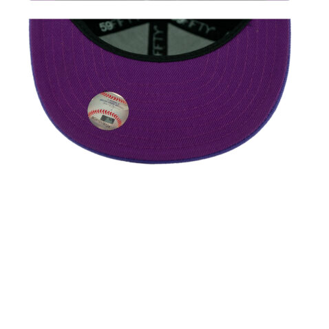 New Era 59Fifty San Diego Padres Sunset YOUTH Fitted Hat Black Gradient Orange Purple Undervisor