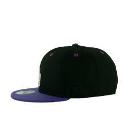 New Era 9Fifty Los Angeles Dodgers Sunset Adjustable Snapback Hat Black Gradient Orange Purple