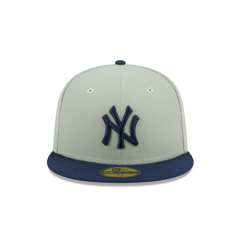 New Era 59Fifty New York Yankees Color Pack Fitted Hat Light Mint Green Dark Navy Front New Era 59Fifty New York Yankees Color Pack Fitted Hat Light Mint Green Dark Navy Front