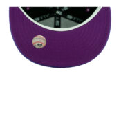 New Era 59Fifty California Angels Sunset Fitted Hat Black Gradient Orange Purple Undervisor
