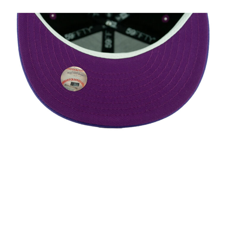 New Era 59Fifty California Angels Sunset Fitted Hat Black Gradient Orange Purple Undervisor New Era 59Fifty California Angels Sunset Fitted Hat Black Gradient Orange Purple Undervisor