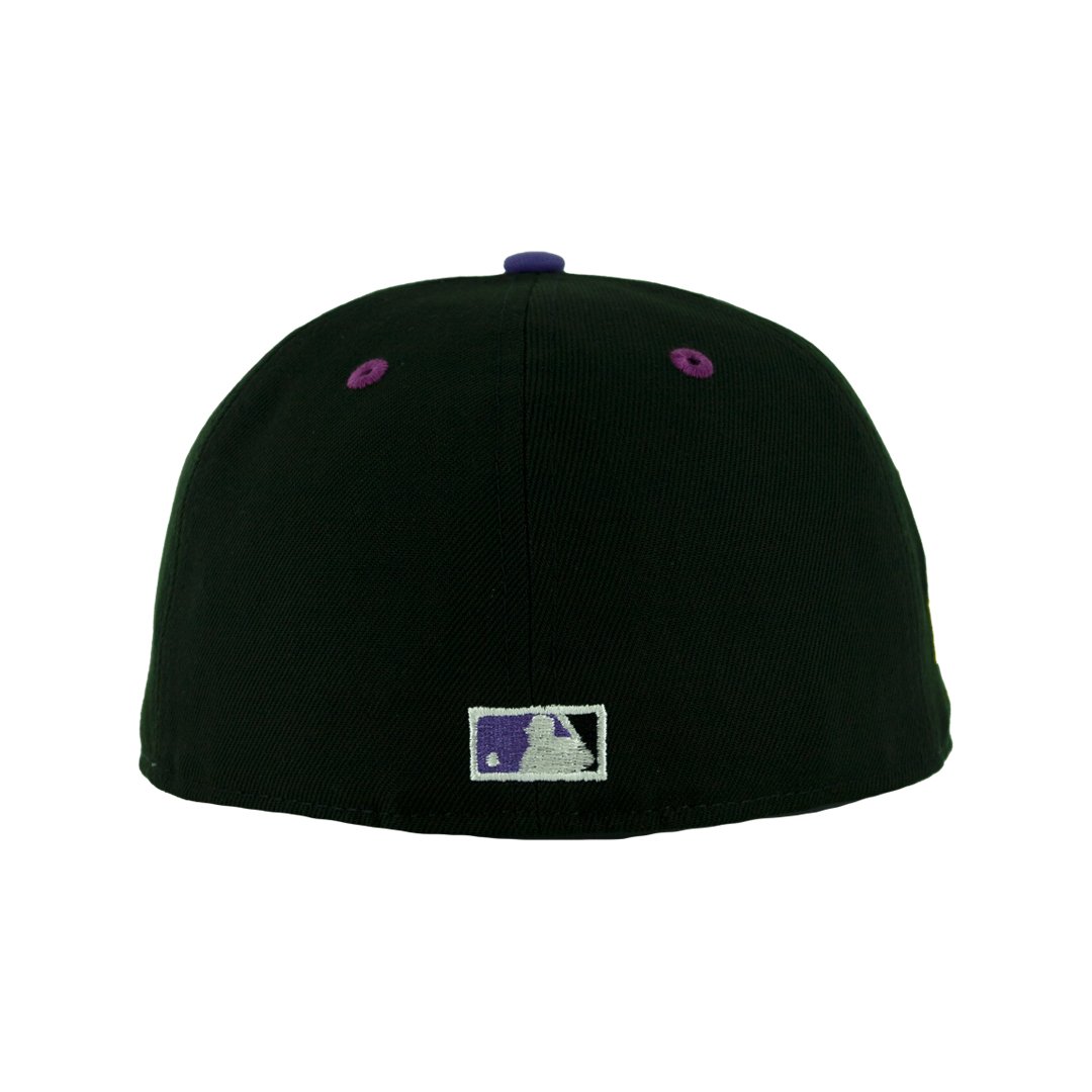 New Era 59Fifty San Diego Padres Sunset Fitted Hat Black Gradient Orange Purple New Era 59Fifty San Diego Padres Sunset Fitted Hat Black Gradient Orange Purple Back