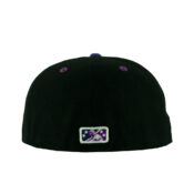 New Era 59Fifty Tucson Padres Sunset Fitted Hat Black Gradient Orange Purple Back