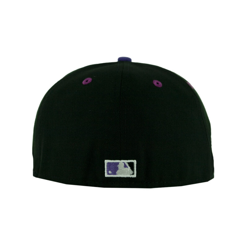 New Era 59Fifty Los Angeles Dodgers Sunset Fitted Hat Black Gradient Orange Purple Back New Era 59Fifty Los Angeles Dodgers Sunset Fitted Hat Black Gradient Orange Purple Back