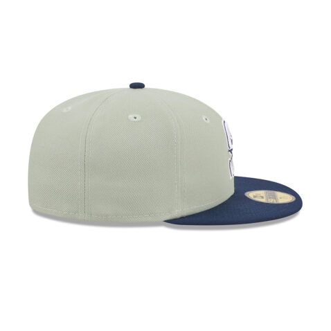 New Era 59Fifty Seattle Mariners Color Pack Fitted Hat Light Mint Green Dark Navy Right