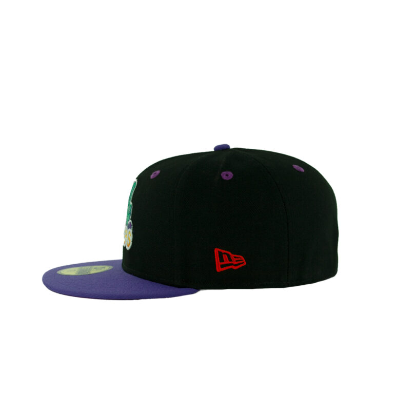 New Era 59Fifty Tucson Padres Sunset Fitted Hat Black Gradient Orange Purple Left New Era 59Fifty Tucson Padres Sunset Fitted Hat Black Gradient Orange Purple Left