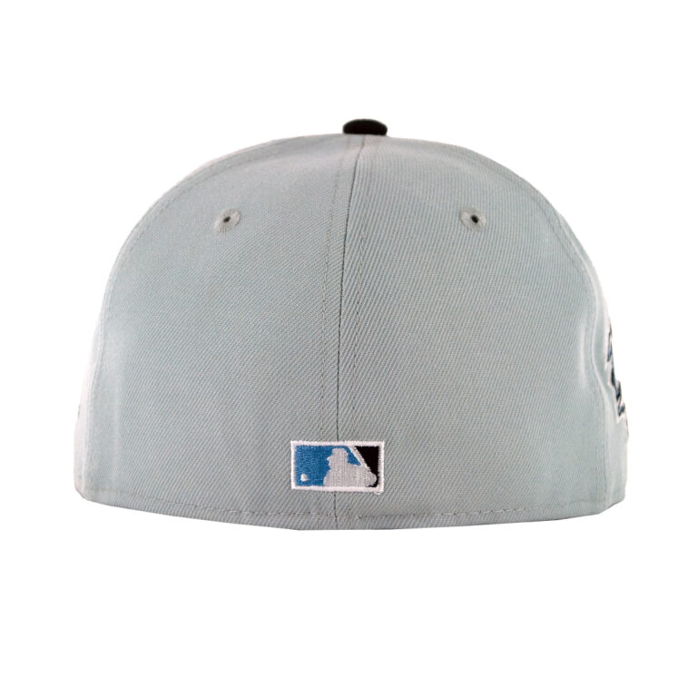 New Era 59Fifty San Diego Padres Grey Icy Fitted Hat Snow Gray White Sky Blue Back New Era 59Fifty San Diego Padres Grey Icy Fitted Hat Snow Gray White Sky Blue Back