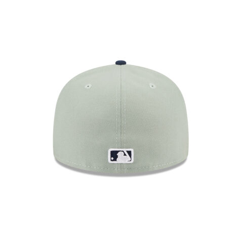 New Era 59Fifty Seattle Mariners Color Pack Fitted Hat Light Mint Green Dark Navy Back