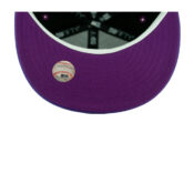 New Era 59Fifty Los Angeles Dodgers Sunset Fitted Hat Black Gradient Orange Purple Undervisor