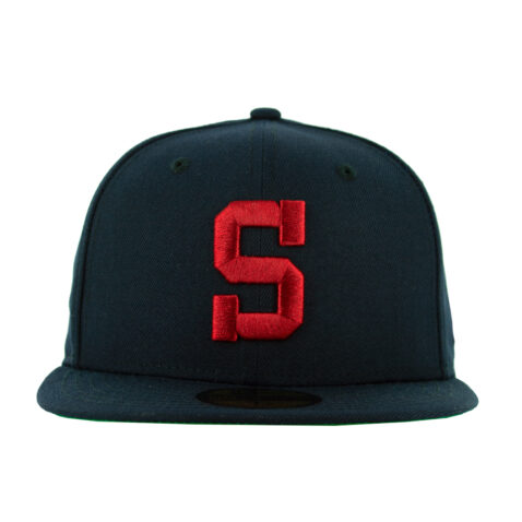New Era 59Fifty San Diego Padres 1949 S Logo Fitted Hat Dark Navy