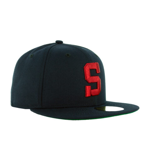 New Era 59Fifty San Diego Padres 1949 S Logo Fitted Hat Dark Navy Right Front