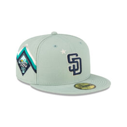 New Era 59Fifty San Diego Padres All Star Game 2023 Fitted Hat Green
