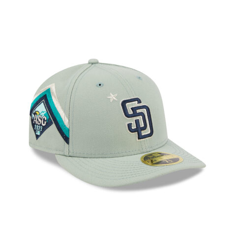 New Era 59Fifty San Diego Padres All Star Game 2023 Low Profile Fitted Hat Green Right Front