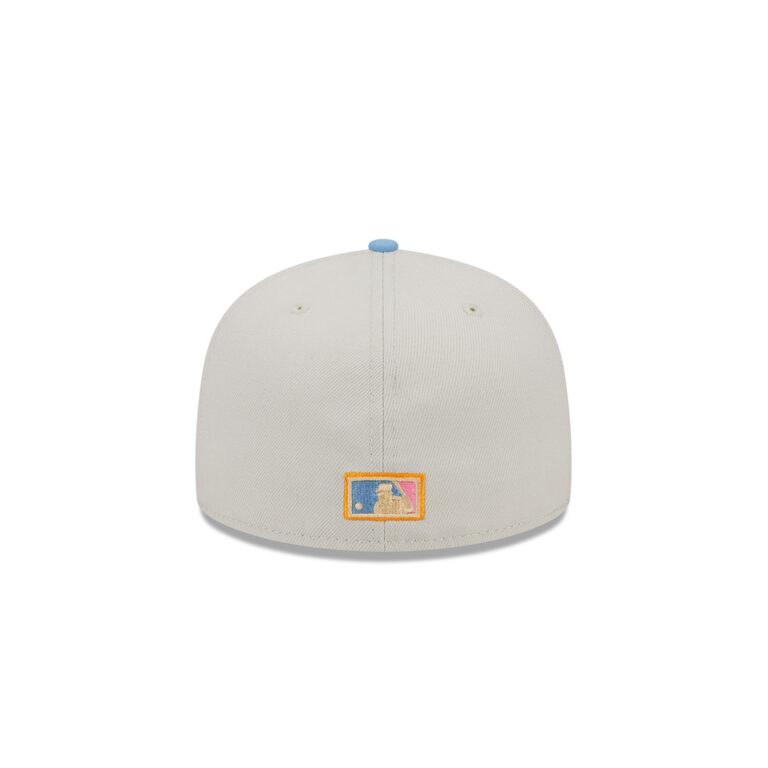 New Era 59Fifty San Diego Padres Beachfront Fitted Hat Sand Light Blue Back New Era 59Fifty San Diego Padres Beachfront Fitted Hat Sand Light Blue Back